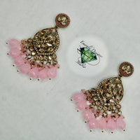Traditional Kundan and Bead Earrings - E546