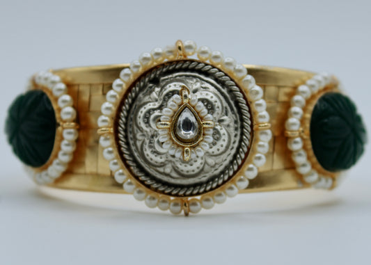 Oxidized Cuff Kada - E2230