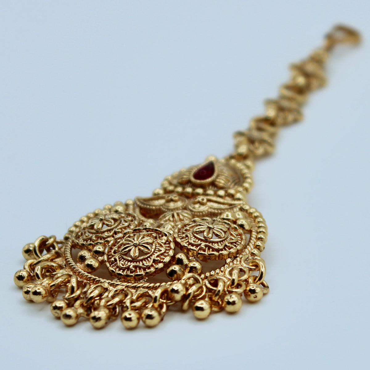 Studded Rajwadi Teeka - E524