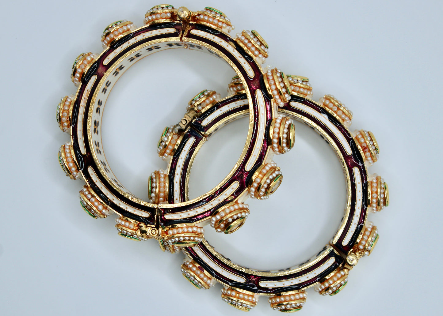 Rajisthani Kada with Jadao Kundan - E2226