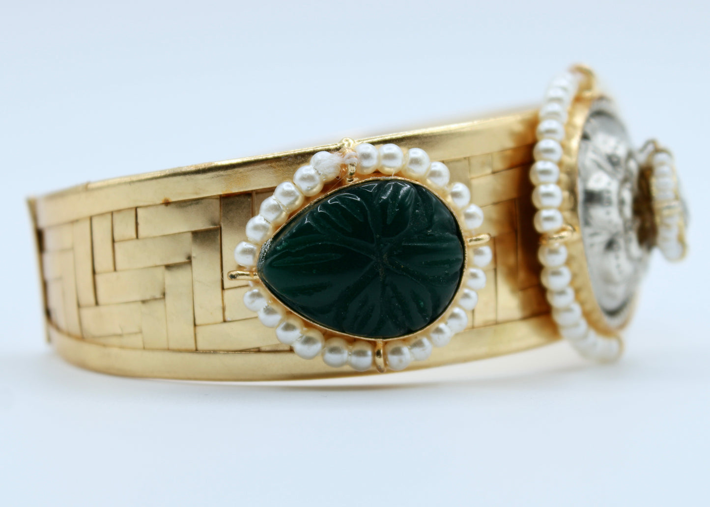 Oxidized Cuff Kada - E2230