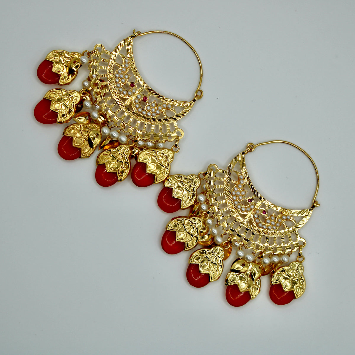 Beaded Baali Earrings - E532