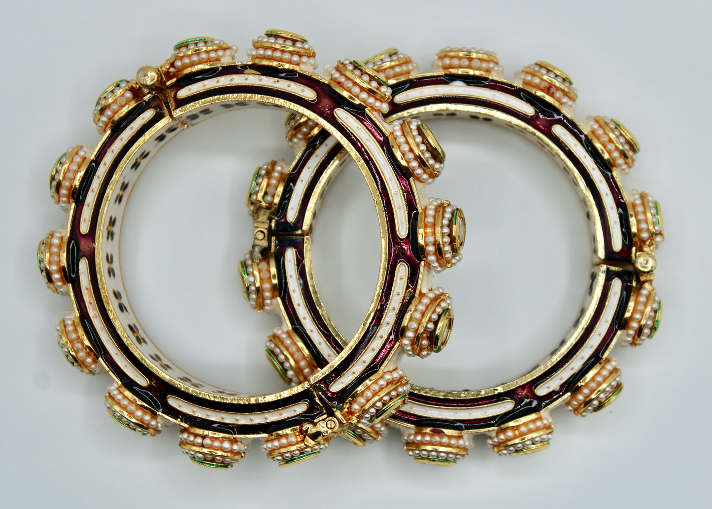 Rajisthani Kada with Jadao Kundan - E2226