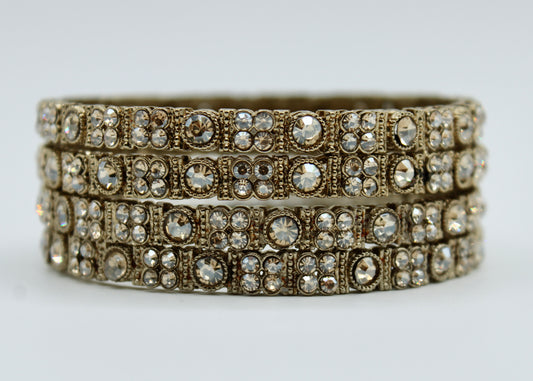 Diamante Bangle Set - E2243