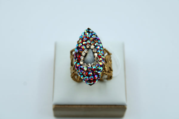 Hand-Crafted Vintage Statement Ring - E4005