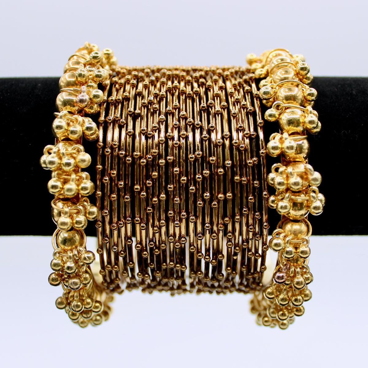 Golden Bangle and Kada Set - E506