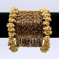 Golden Bangle and Kada Set - E506