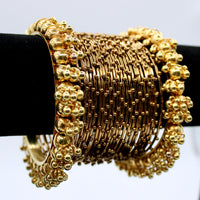 Golden Bangle and Kada Set - E506