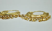 Faux Pearl Baali Earrings - E539