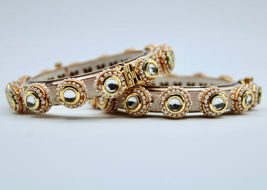 Rajisthani Kada with Jadao Kundan - E2226