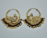 Faux Pearl and Crystal Baali Earrings - E533