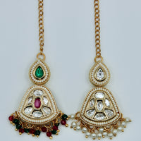Traditional Meena-Kari Teeka - E522