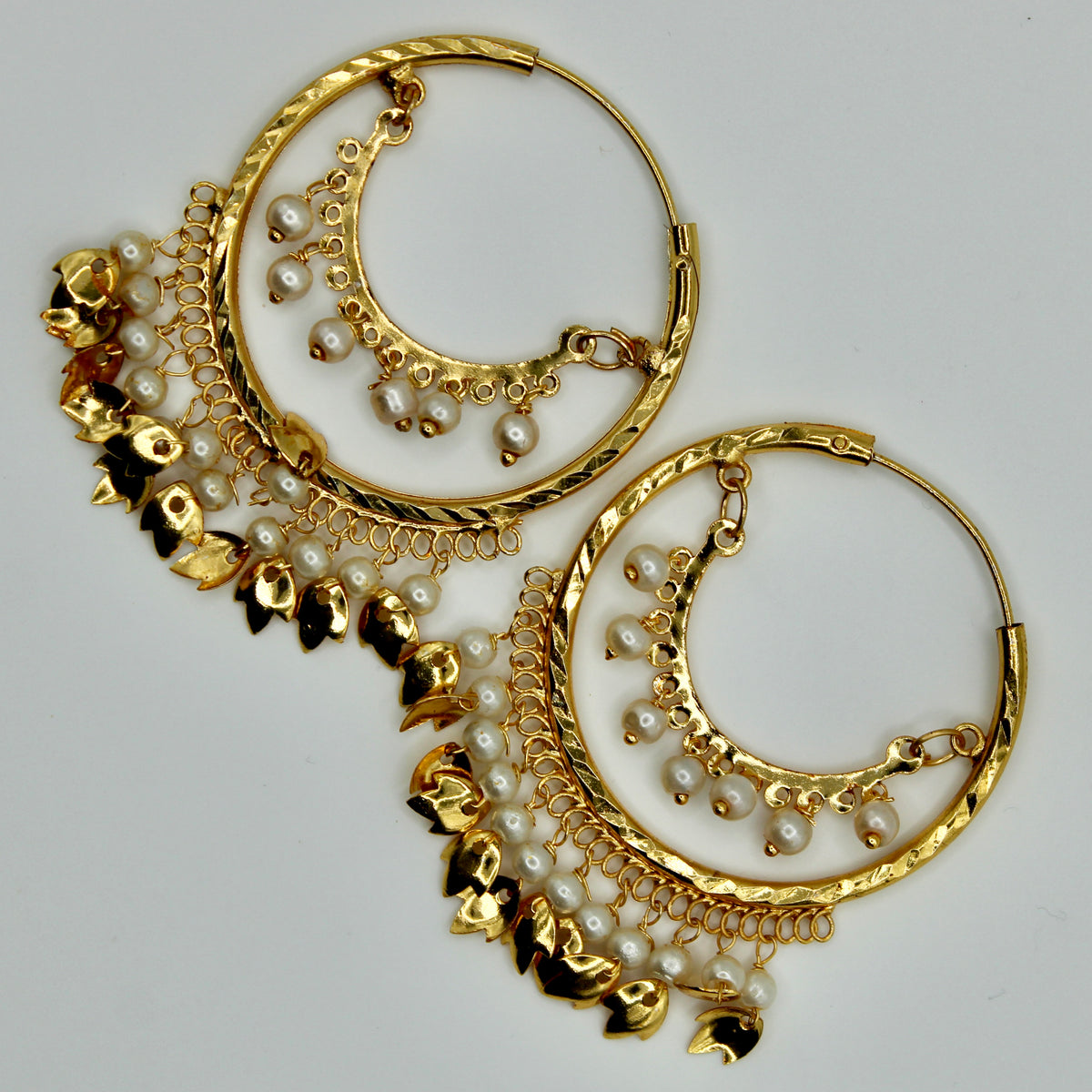 Layered Baali Earrings - E537
