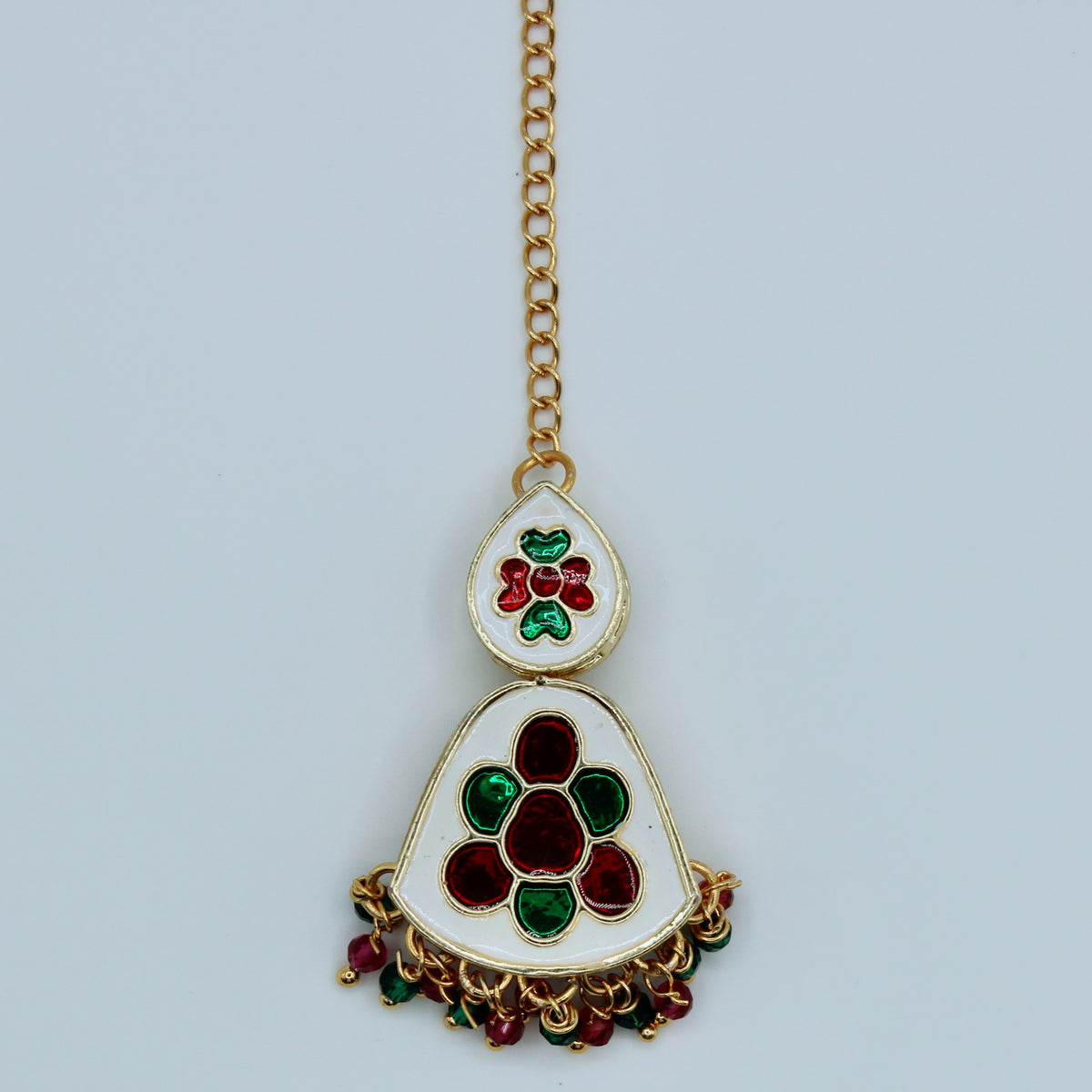 Traditional Meena-Kari Teeka - E522