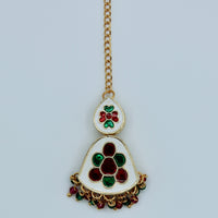 Traditional Meena-Kari Teeka - E522