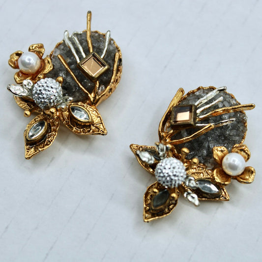 Turkish Crushed Stone Earrings - E2302