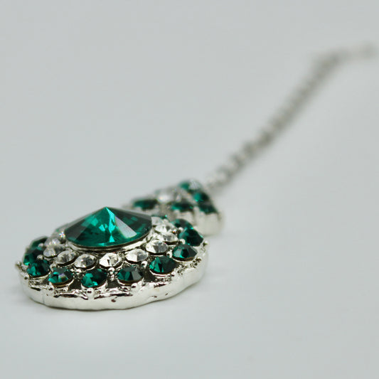 Emerald Cubic Zirconia Teeka - E512
