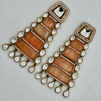 Moissanite Cocktail Earrings - E548