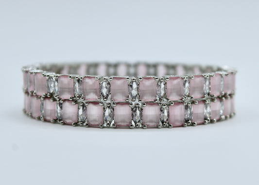 Cubic Zironia Bangle Set - E2247