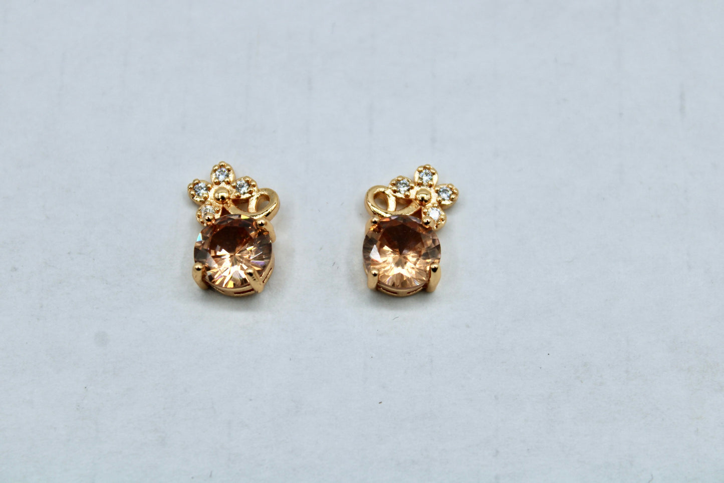 Cubic Zirconia Statement Studs - E2326