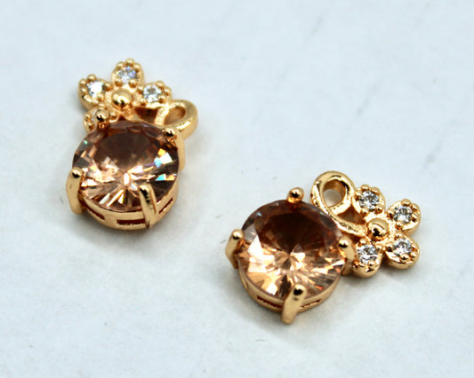 Cubic Zirconia Statement Studs - E2326