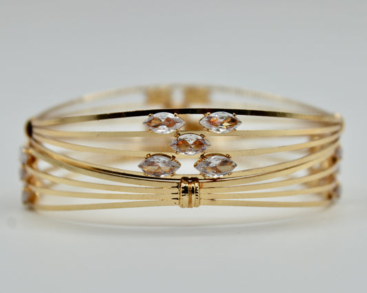 Golden Layered Kada Set - E2273