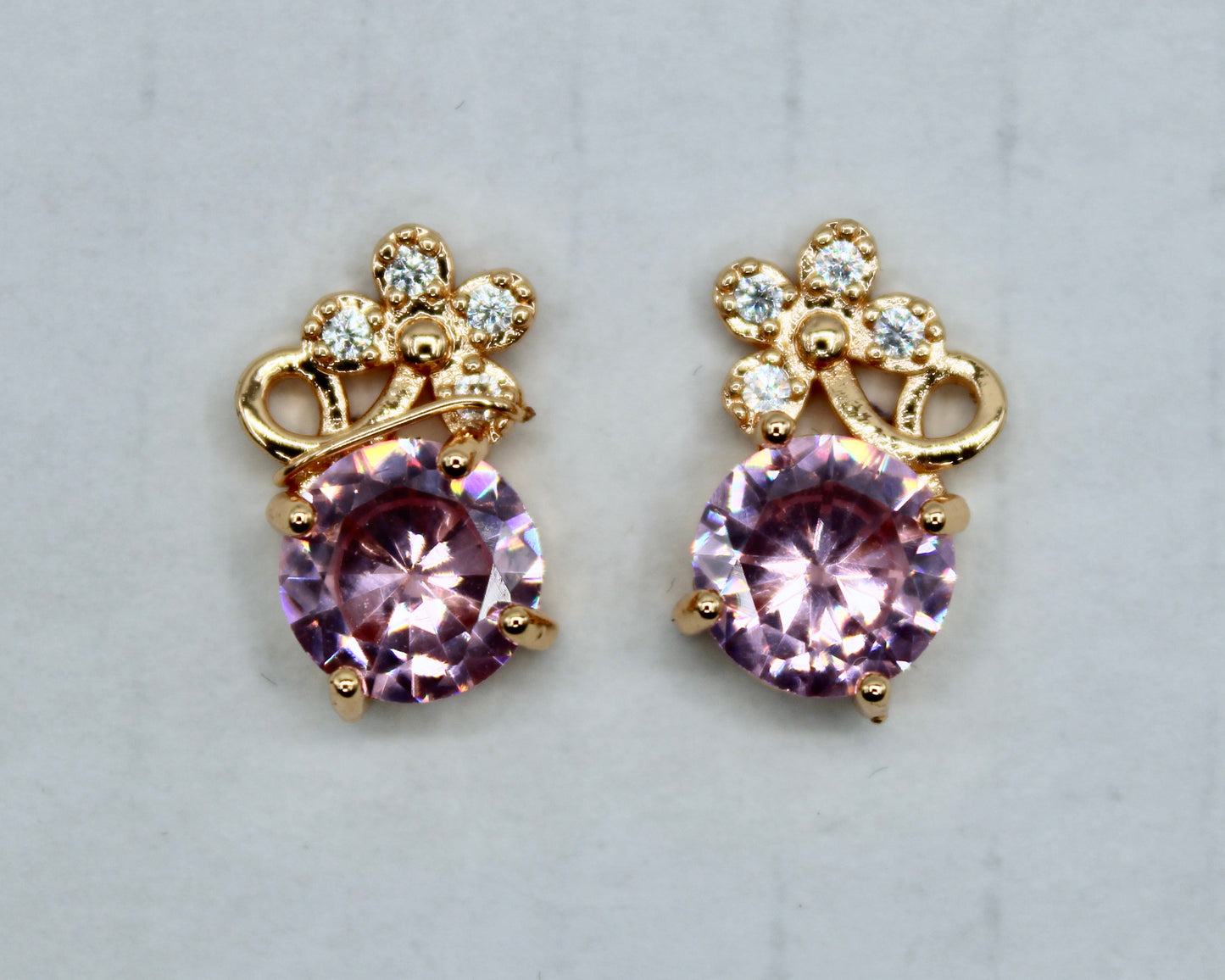 Cubic Zirconia Statement Studs - E2326