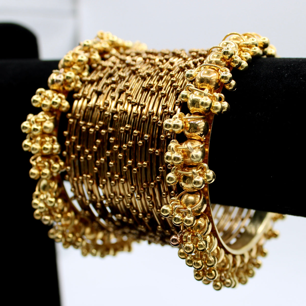 Golden Bangle and Kada Set - E506