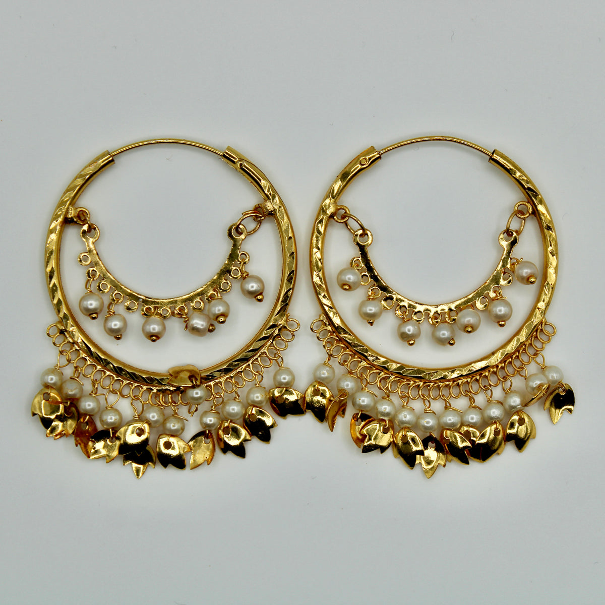Layered Baali Earrings - E537