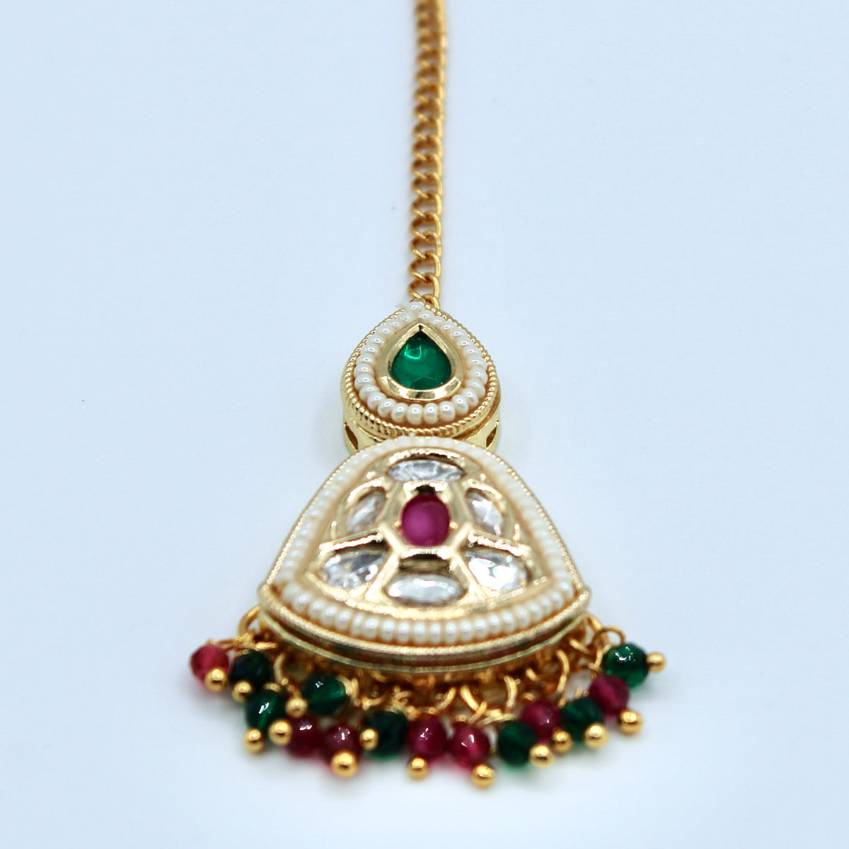 Traditional Meena-Kari Teeka - E522