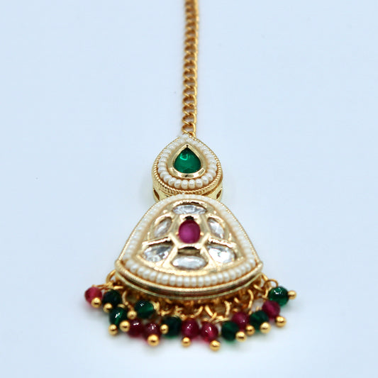 Traditional Meena-Kari Teeka - E522