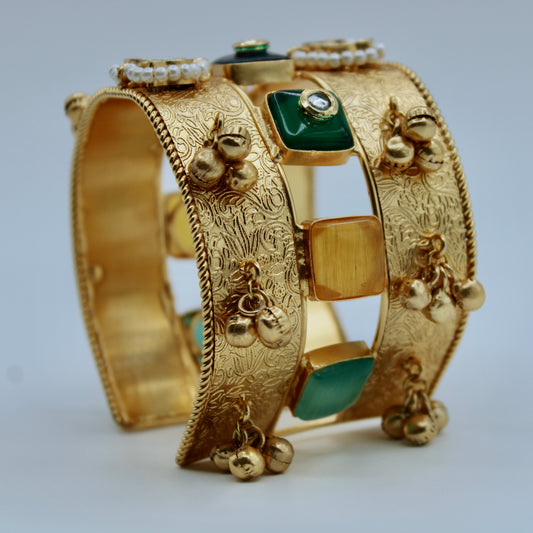 Kundan Cuff Kada - E2229