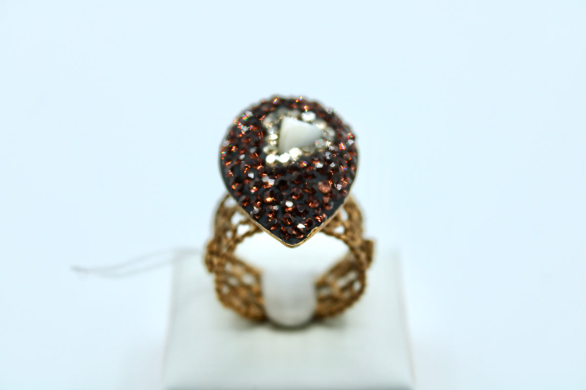 Hand-Crafted Vintage Statement Ring - E4004