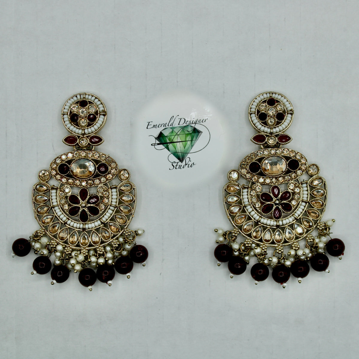 Traditional Bead Earrings - E545