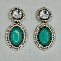 Cubic Zirconia Cocktail Earrings - E543