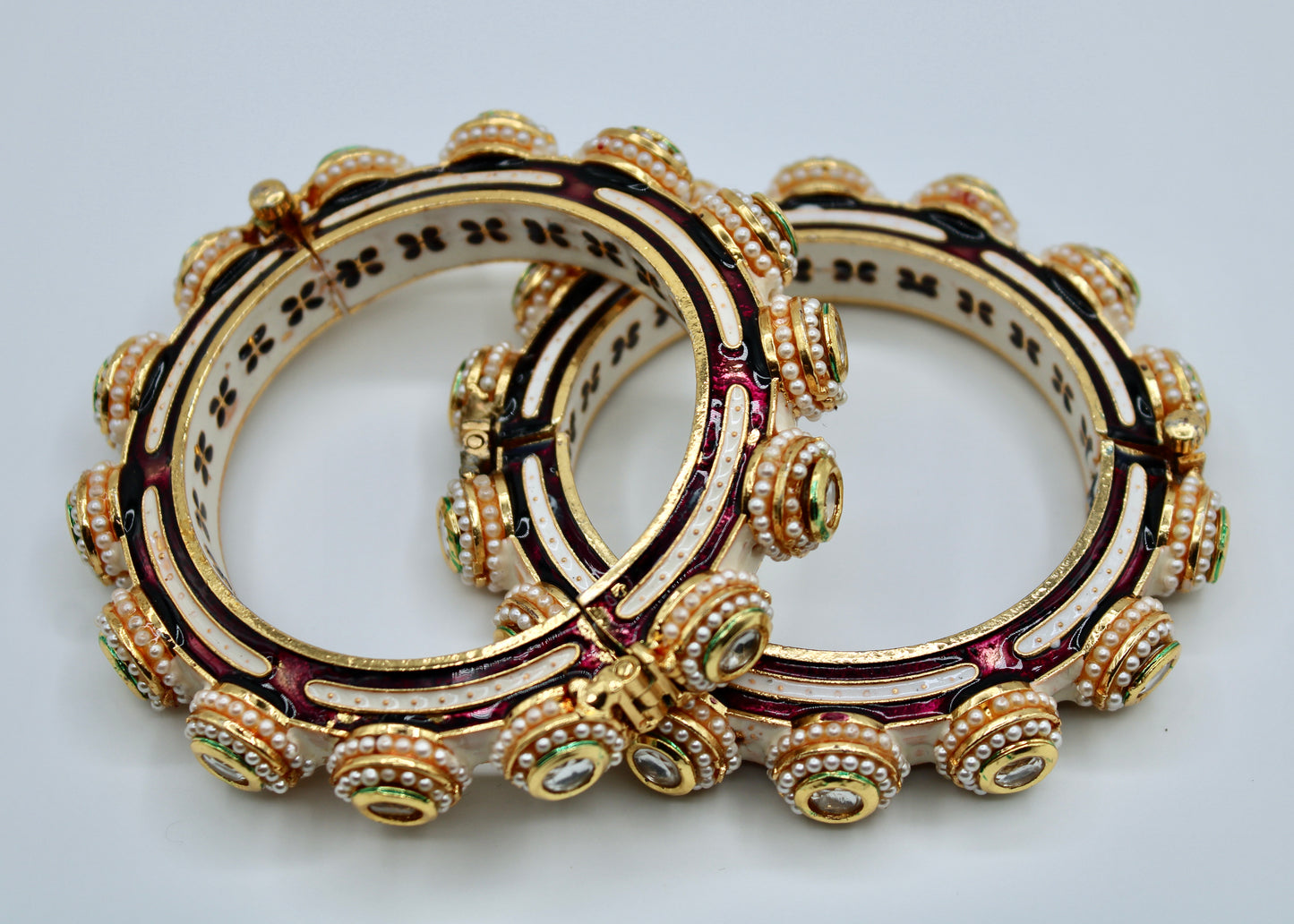 Rajisthani Kada with Jadao Kundan - E2226