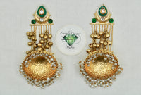 Ghungroo and Faux Pearl Jhumkis - E1123