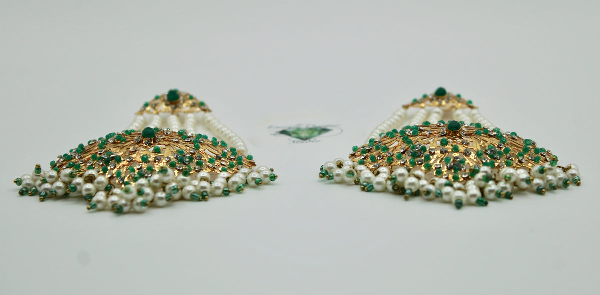 Hyderabadi Jhumer Earrings - E1298