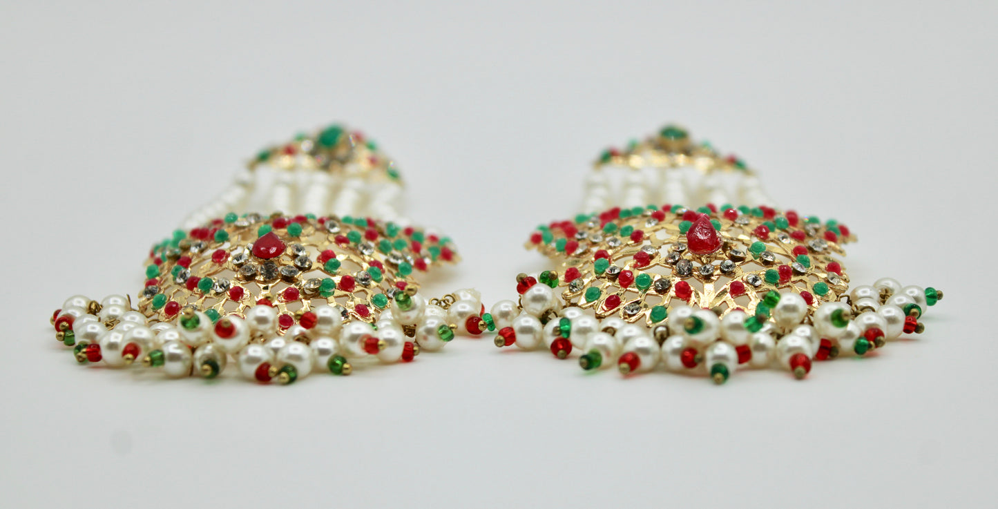 Hyderabadi Jhumer Earrings - E1299