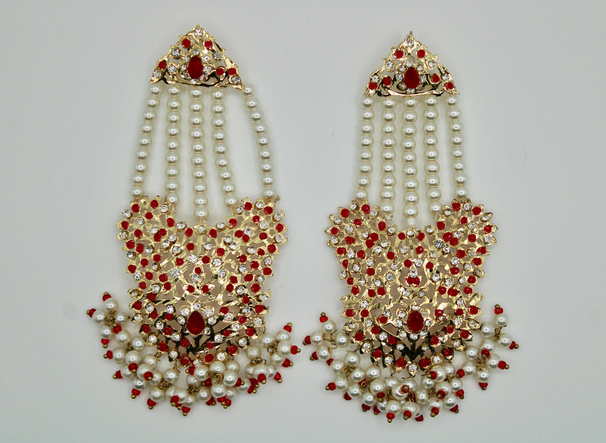 Hyderabadi Jhumer Earrings - E1299