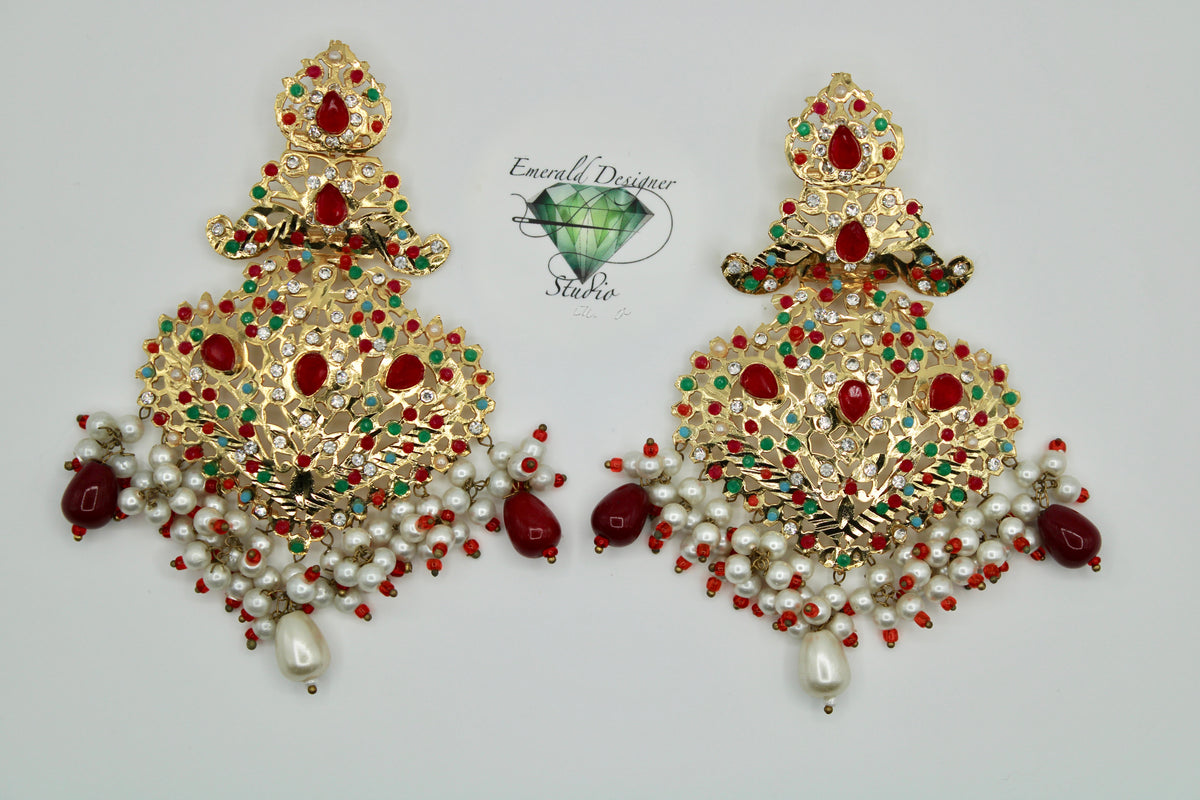 Hyderabadi Earrings - E1297