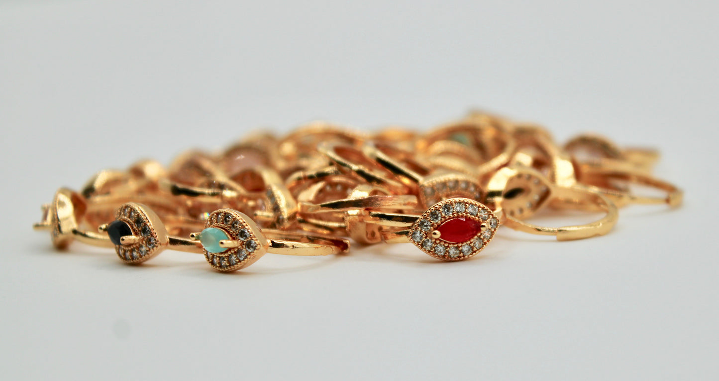 Cubic Zirconia Toe Ring - E1294