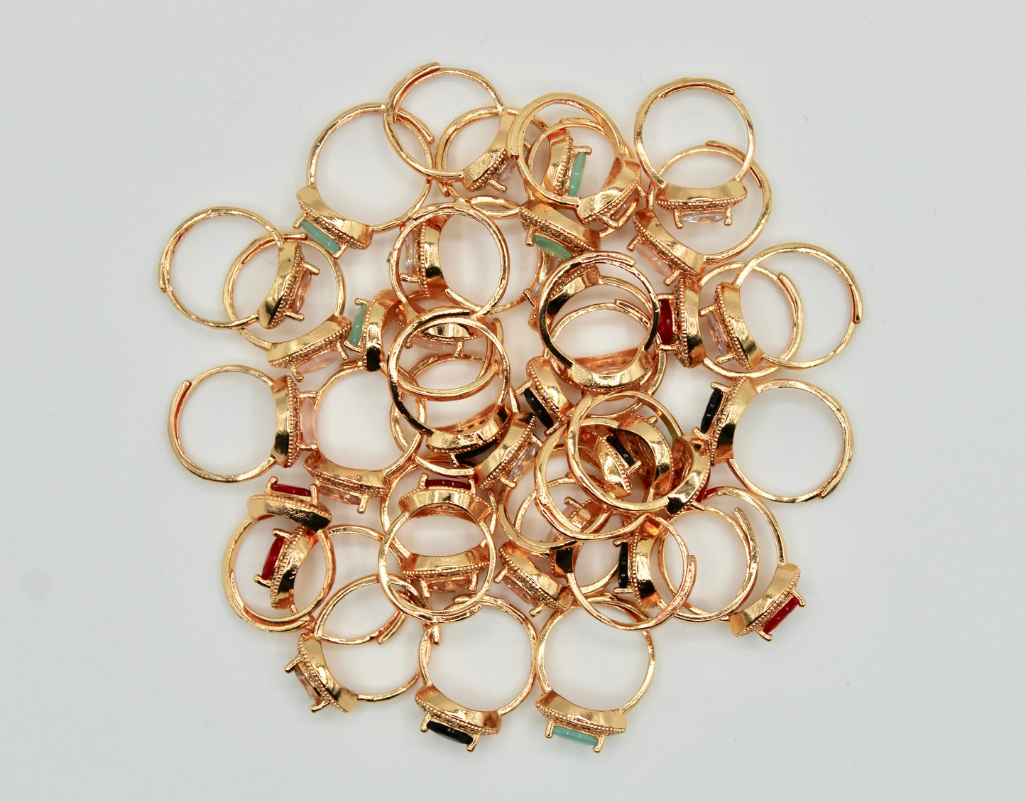 Cubic Zirconia Toe Ring - E1294