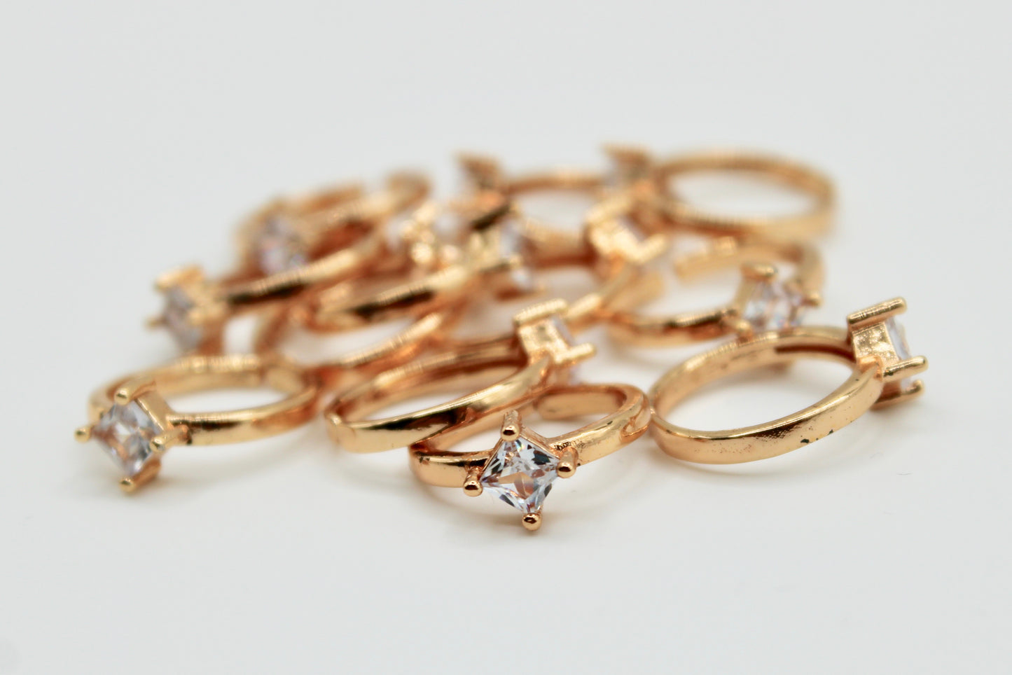 Cubic Zirconia Toe Ring - E1293