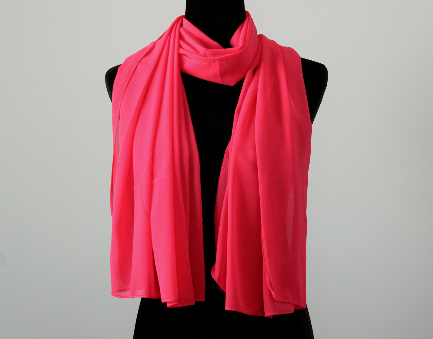 Solid Georgette Hijab - E1377
