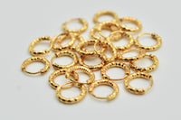 Gold-Tone Nose Ring - E1356