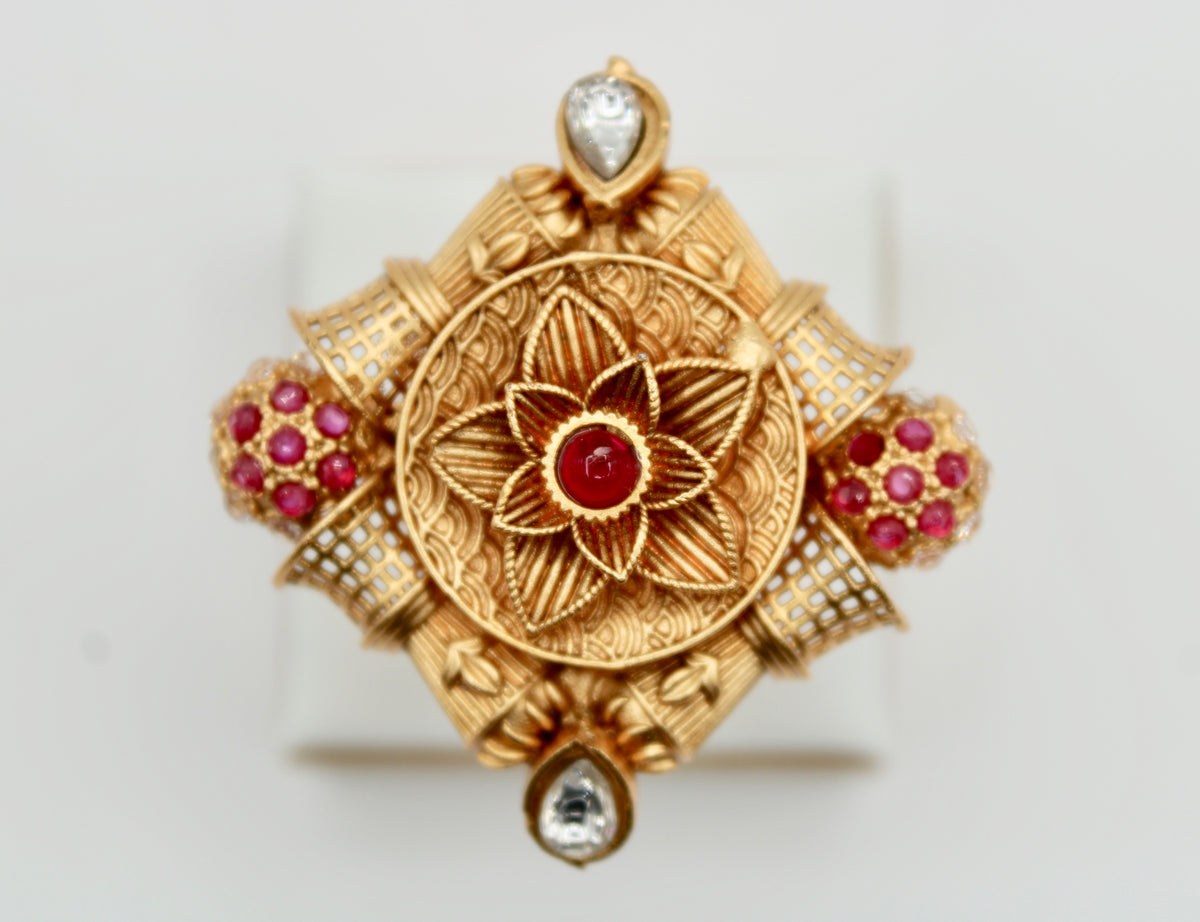 Rajwadi Statement Ring - E1192