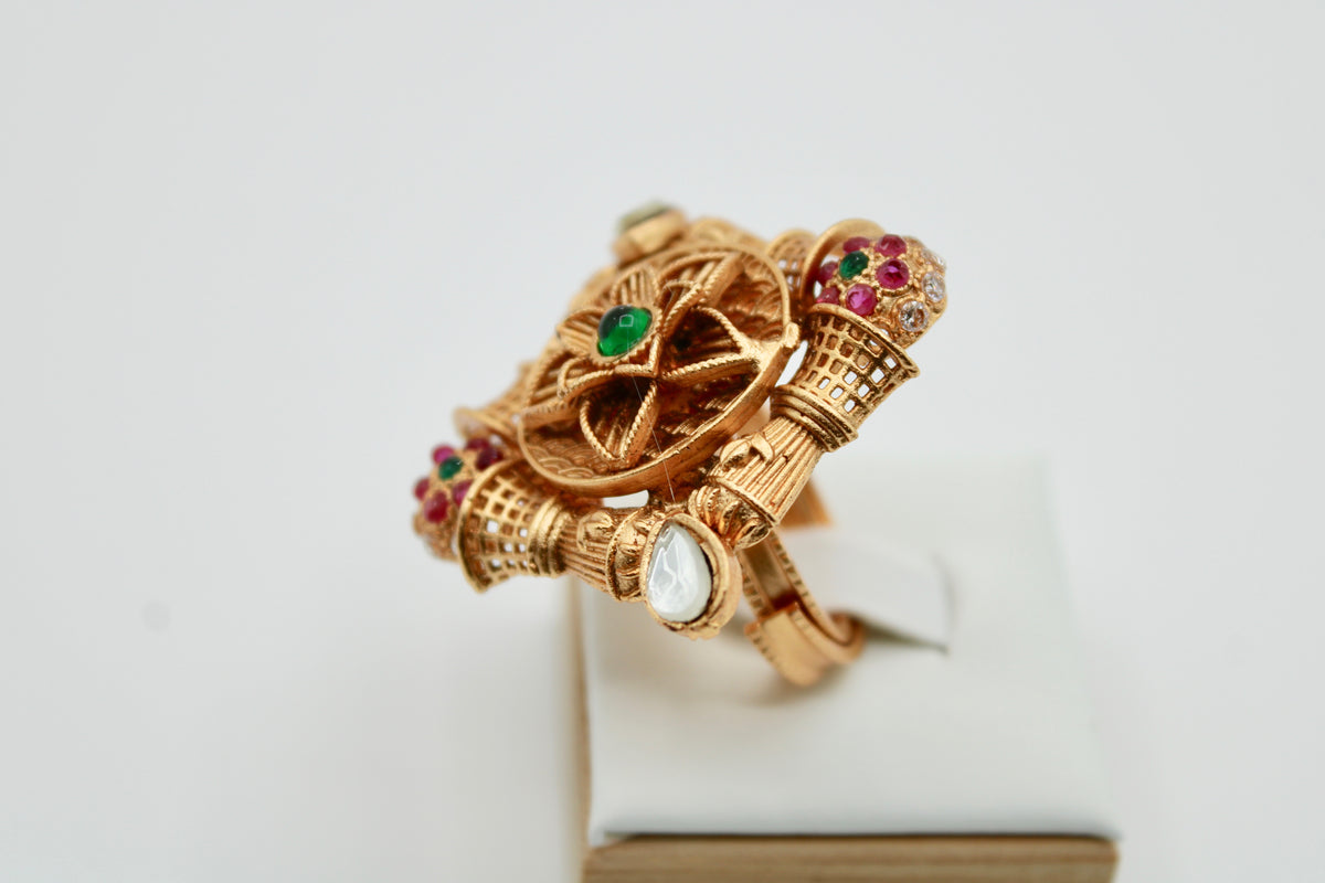 Rajwadi Statement Ring - E1192