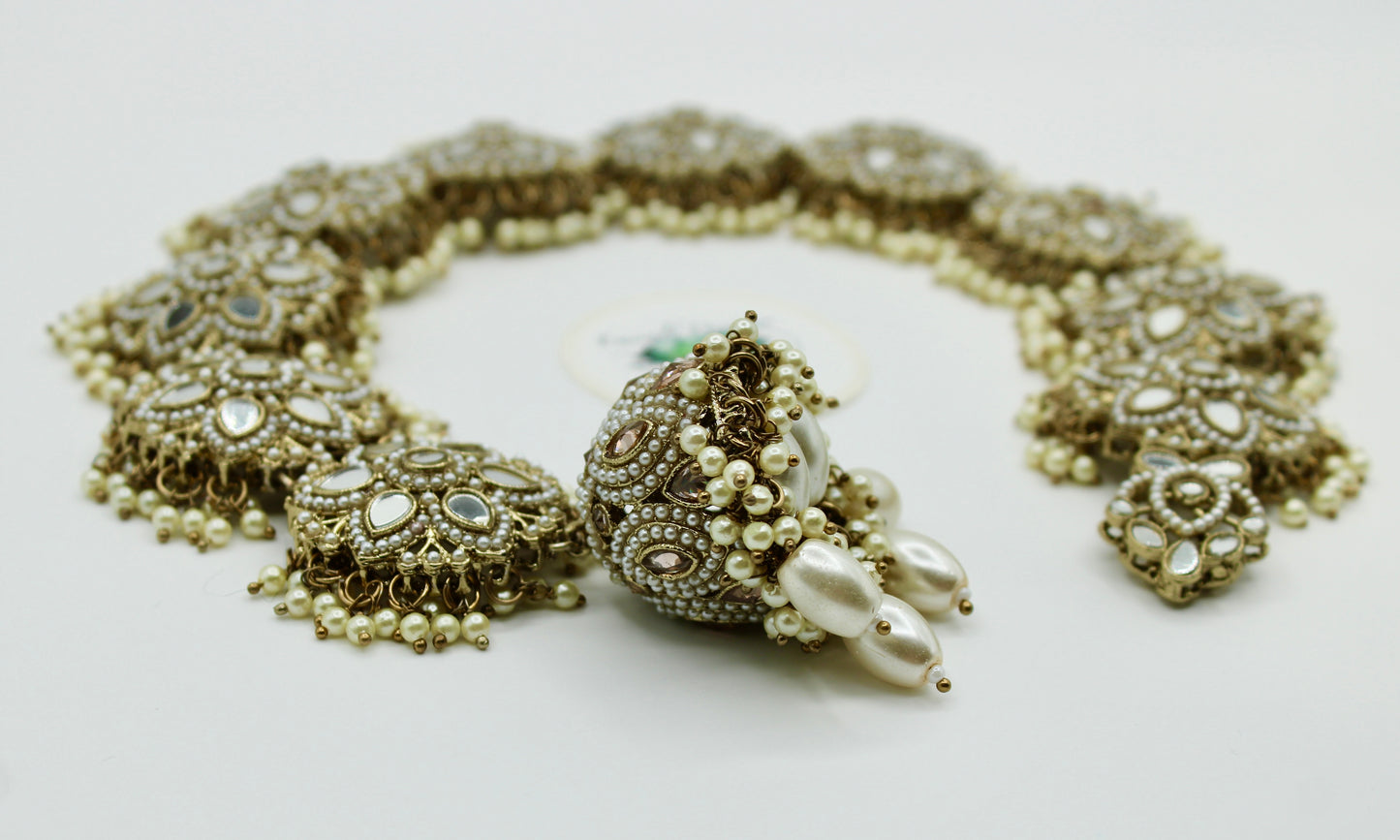 Bridal Sheesha Kundan Choti - E7018