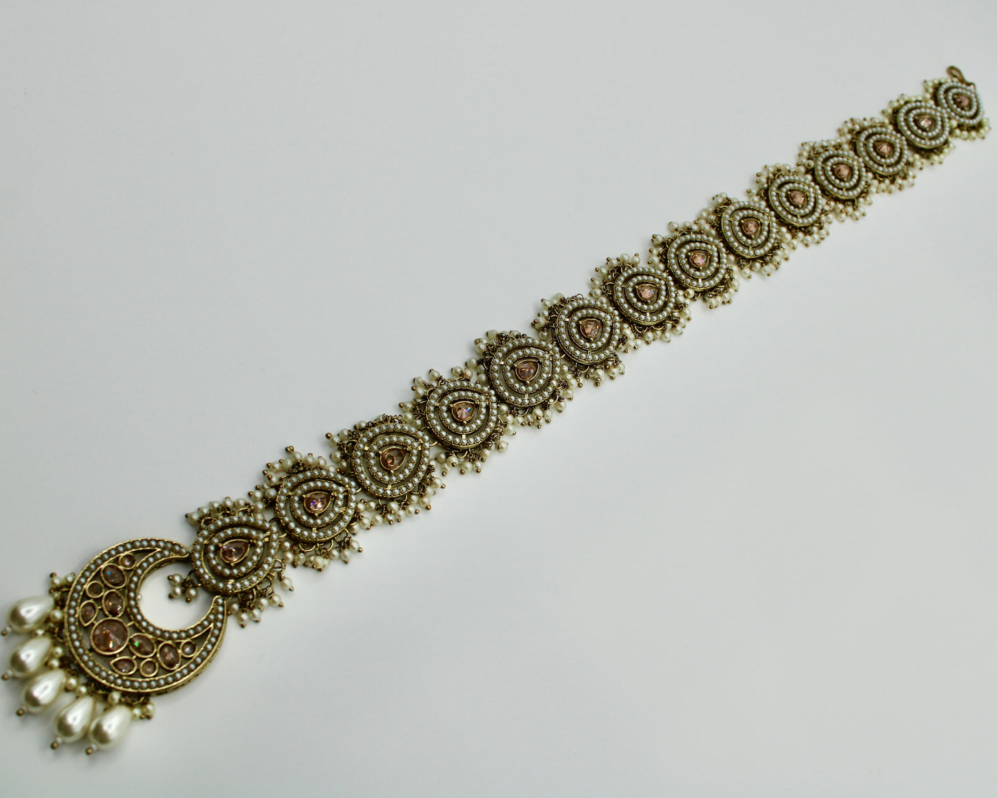Zirconia and Pearl Choti - E7015
